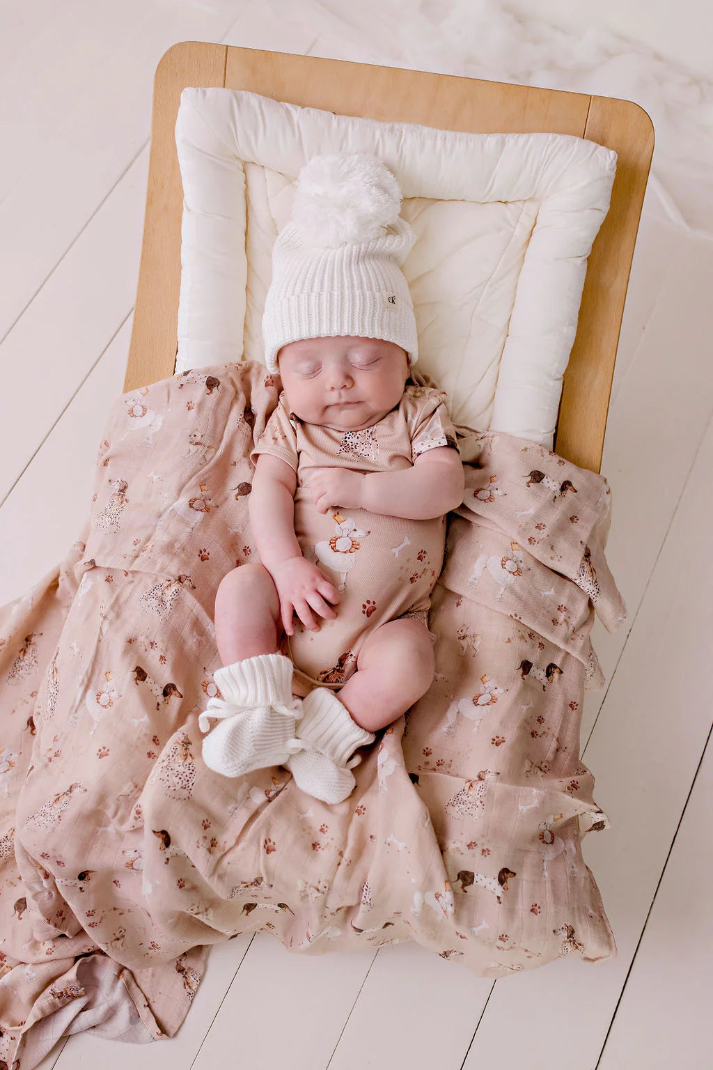 Confetti Kidz Bamboo Bodysuit Show Pups – La Petite Boudoir