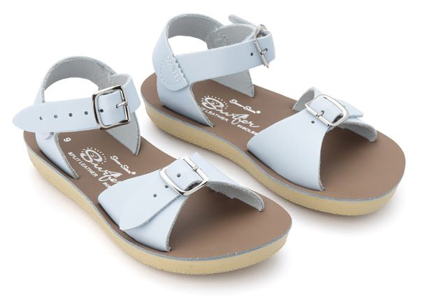 Salt Water Sandals Sun-San Surfer LIGHT BLUE – La Petite Boudoir